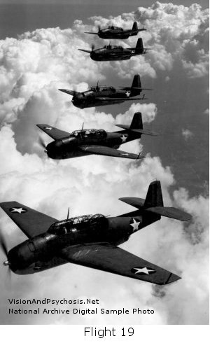 Five Avenger torpedo bombers.